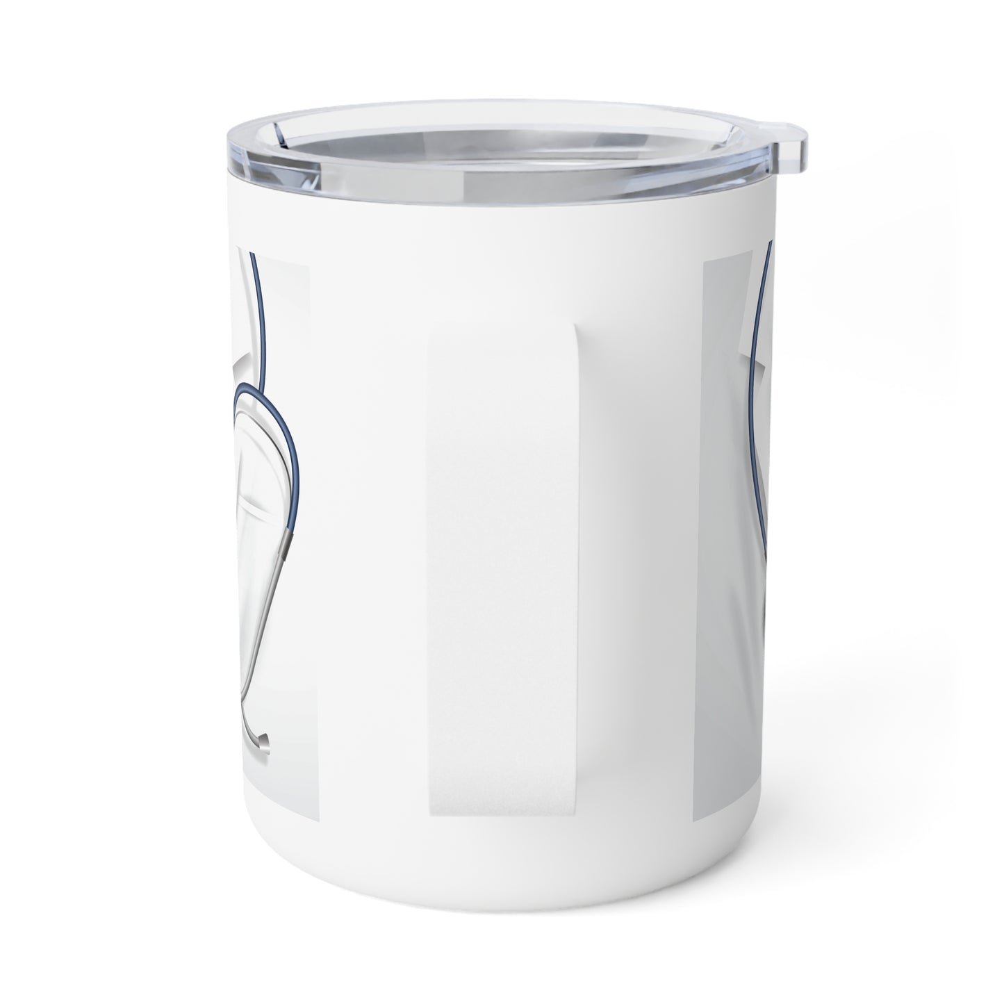 Nurse Stethoscope Insulated Coffee Mug — 10oz Travel Tumbler for Healthcare Professionals