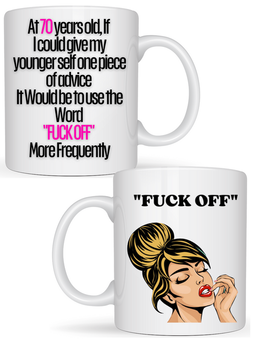 "At 70" Mug – Celebrate the Milestone in Style!