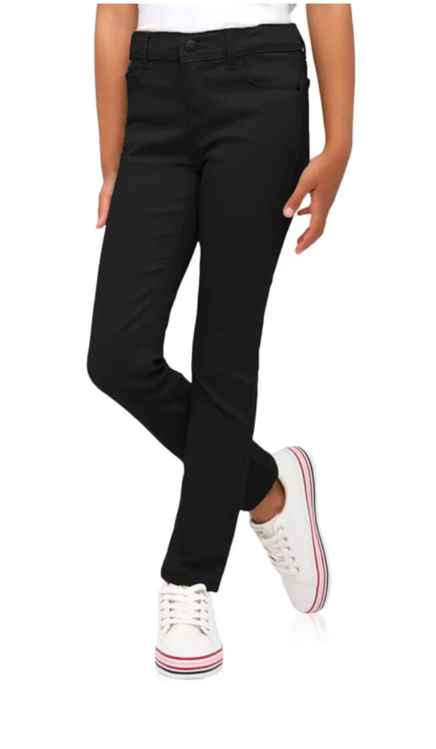 Girls Stretch Skinny Pants 🎒✨ School Uniform Ready