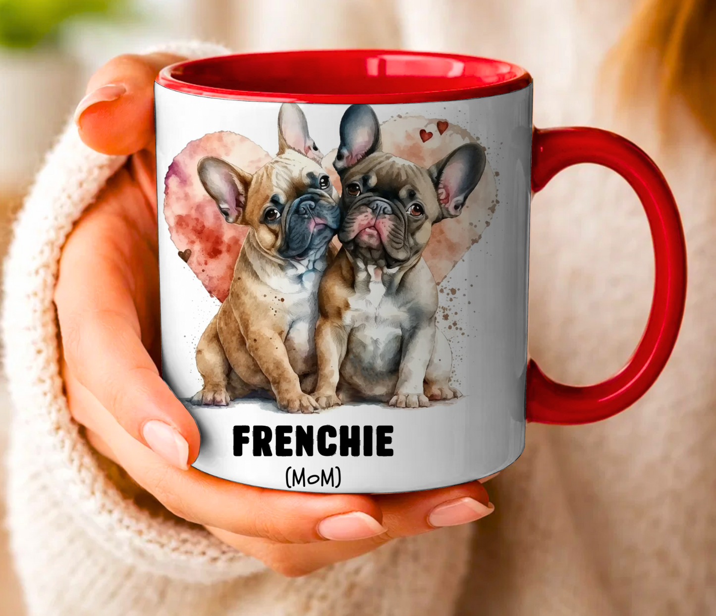 Frenchie Mom Mug – For the Ultimate French Bulldog Lover! 🐶☕
