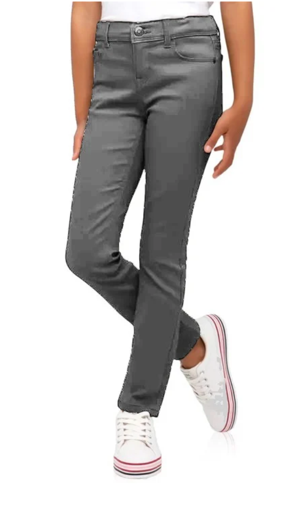 Girls Stretch Skinny Pants 🎒✨ School Uniform Ready