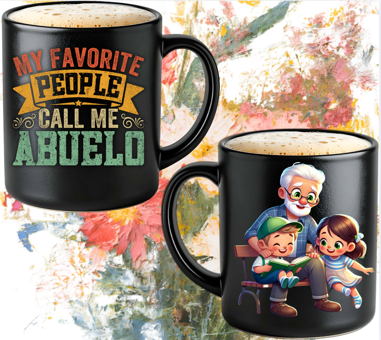 Coffee Mug - Various Quotes " Dad and Grandfather" 15Oz