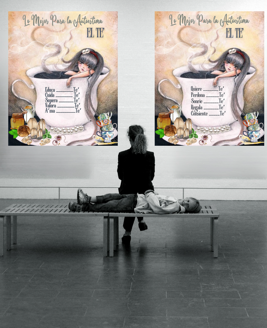 Canvas Prints (Museum Wrap) -  Lo Mejor para la Autoestima -