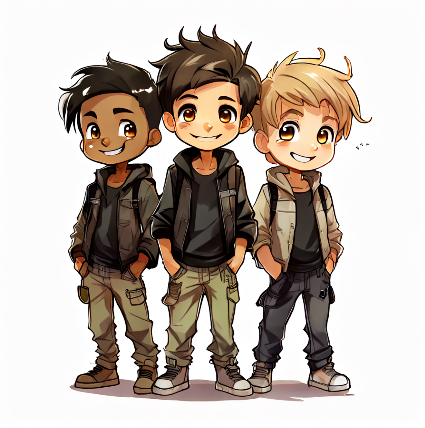 Boys Cargo Pants 🎒✨ School Uniform Ready