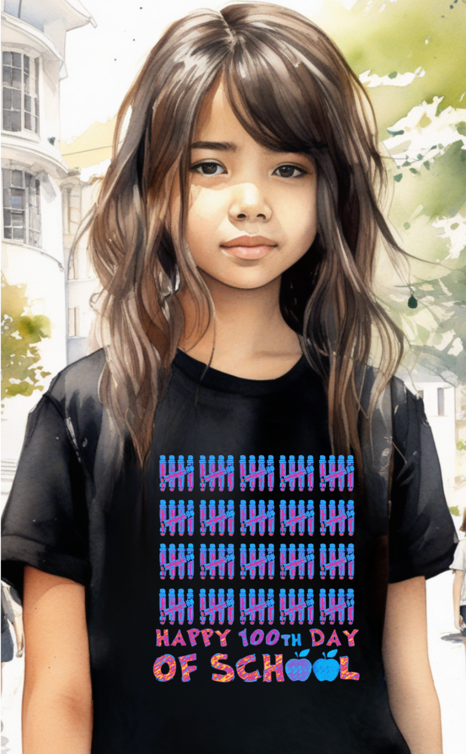 Youth T-shirt 👕 👚 | 100 Days of School
