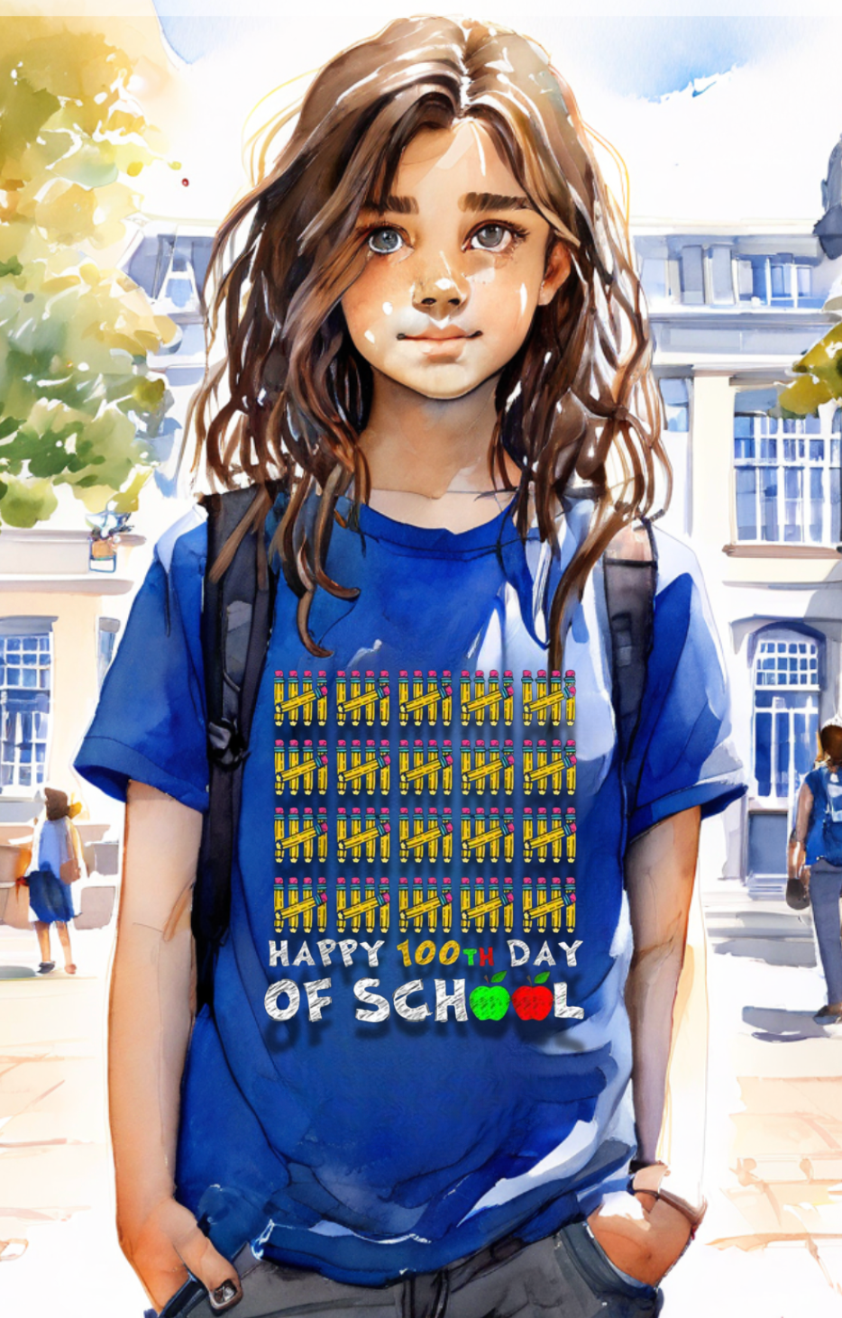 Youth T-shirt 👕 👚 | 100 Days of School