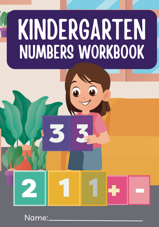 Kindergarten Numbers Workbook