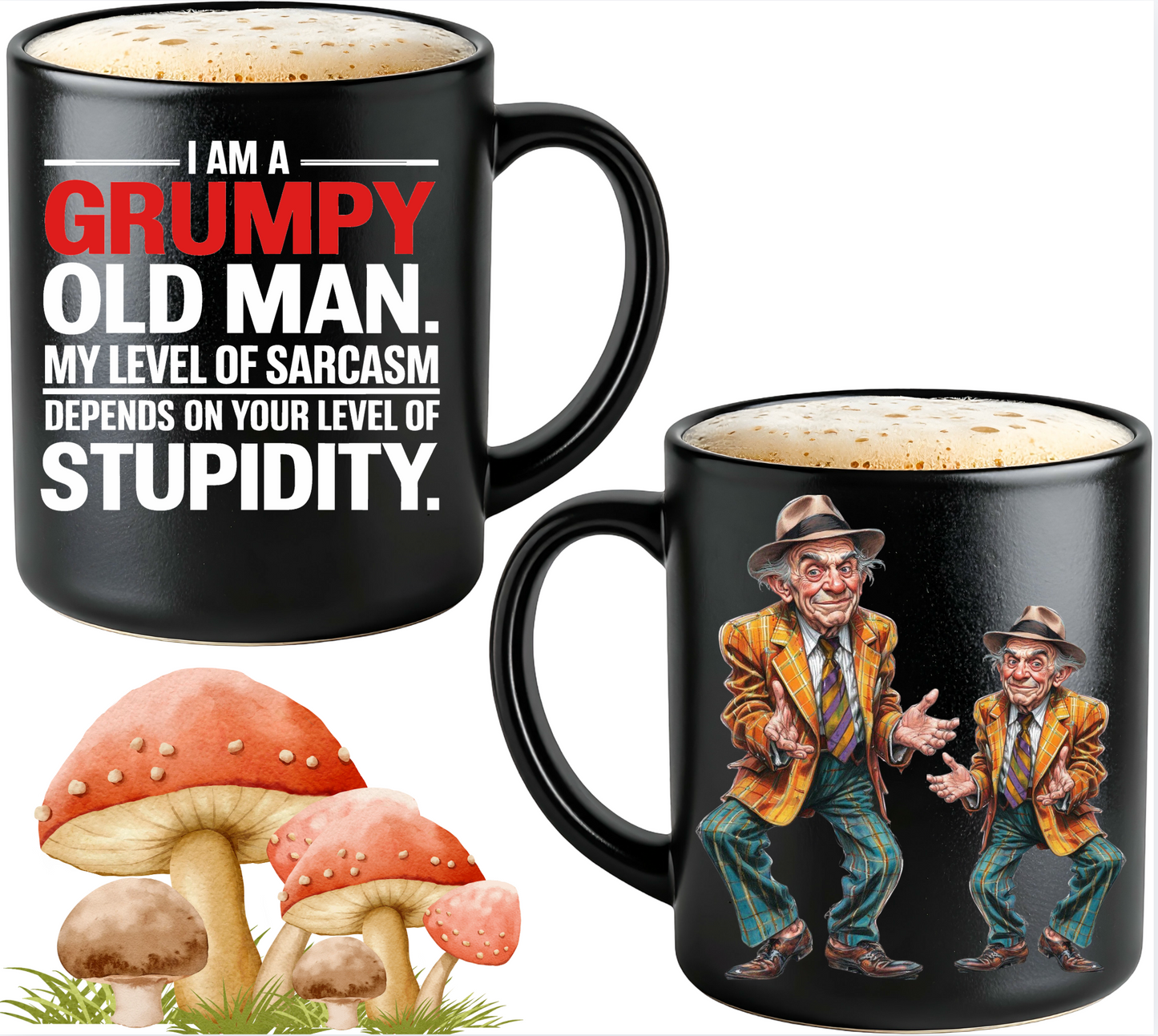 Coffee Mug - Various Quotes " Dad and Grandfather" 15Oz