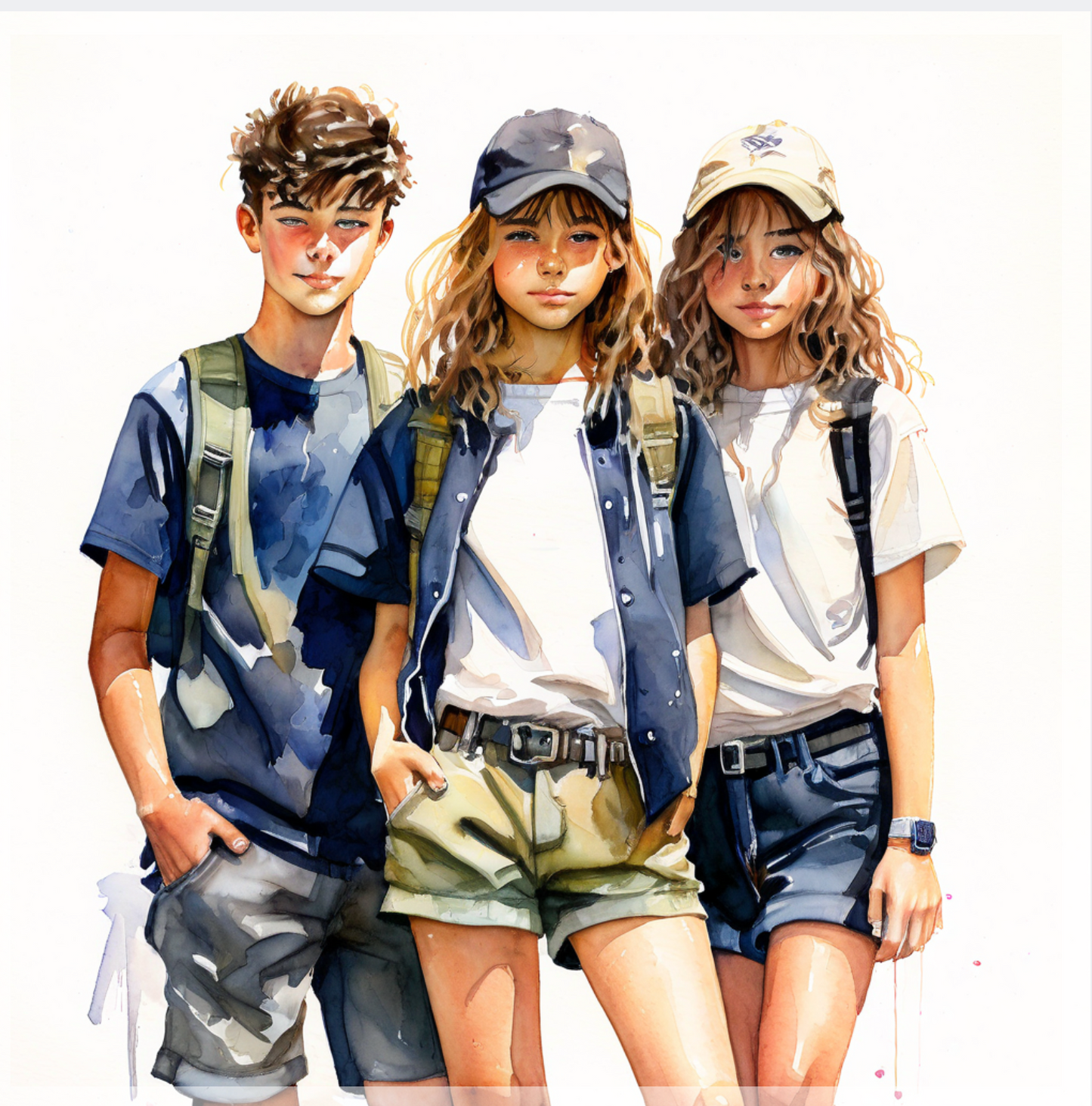 Youth Unisex Slim Fit Stretch Shorts - Teens 🎒✨