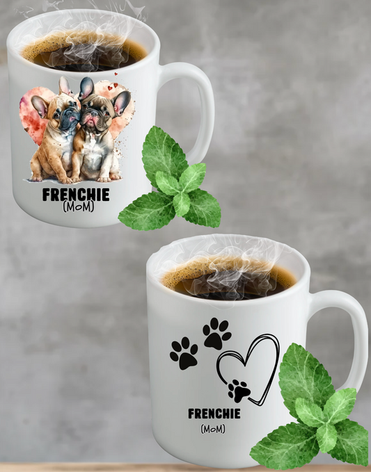 Frenchie Mom Mug – For the Ultimate French Bulldog Lover! 🐶☕