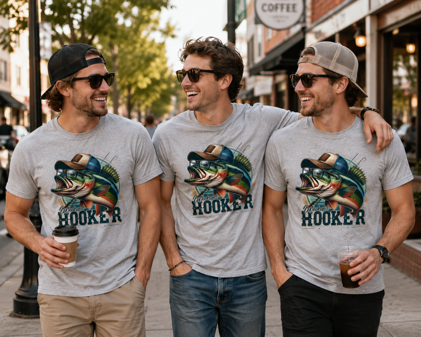 Fishing T-Shirt –Weekend Hooker™